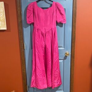 Vintage Pink Prom Dress